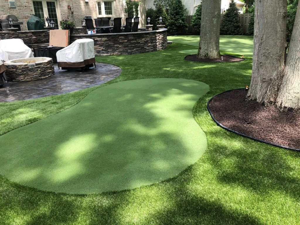 Putting Green Installation in Tomball, TX